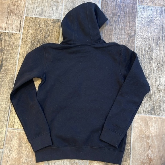 NWT Adidas Trefoil Hoodie Black Kids Large L Unisex - Picture 4 of 6